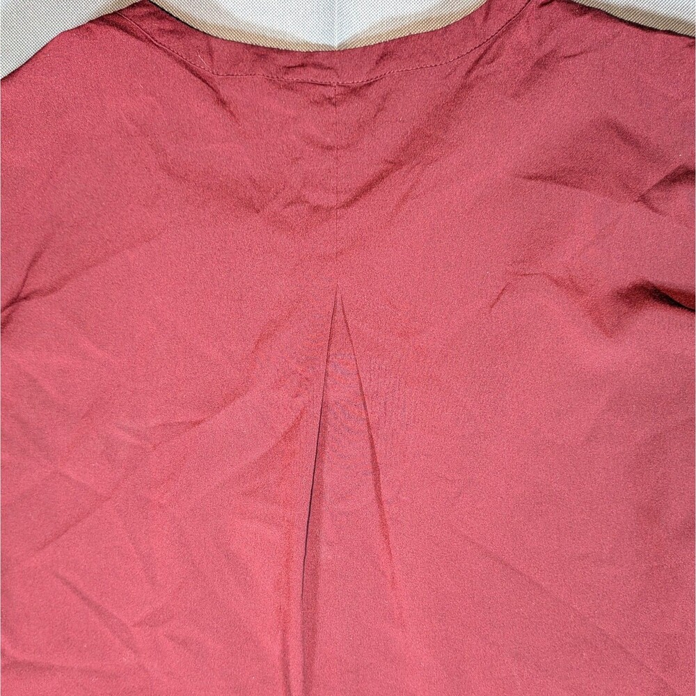 Banana Republic Women's Maroon Sleeveless Top Size XS - Picture 7 of 7